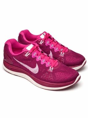 Nike Lunarglide 5 Running Shoes Women’s 9 (Fits 8) Pink Athletic Sneakers NWOT